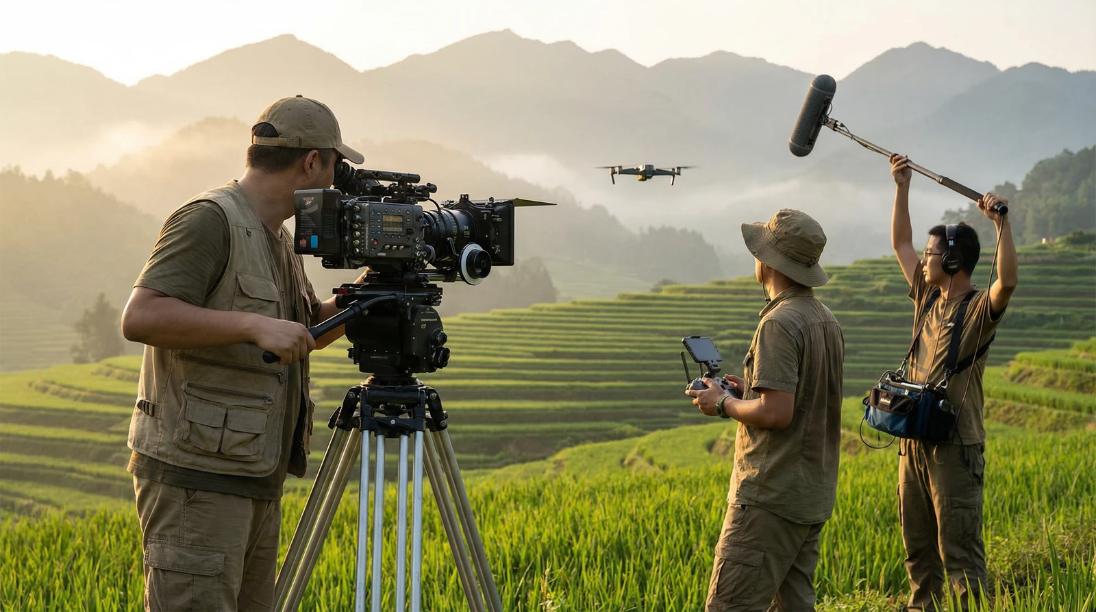 黄色仓库海角社区栏目云南梯田纪录片拍摄团队
